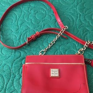 Dooney and Bourke red cross body